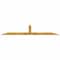 Ekena Millwork Portland Rough Sawn Timber Gable Bracket, Western Red Cedar, 96"W x 16"H x 4"D x 4"F, 4/12 Pitch GBW096X16X0404POR00RWR - alternate 1
